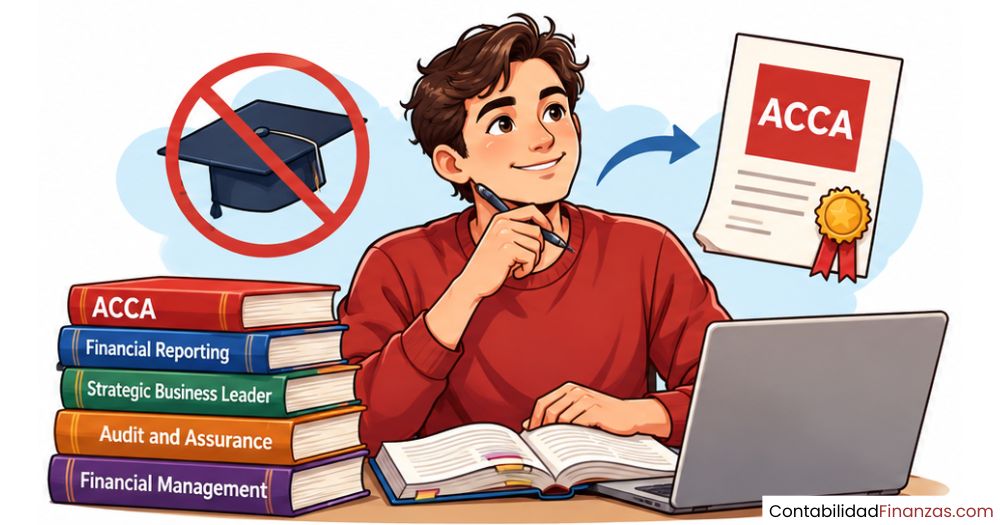 ACCA sin título universitario