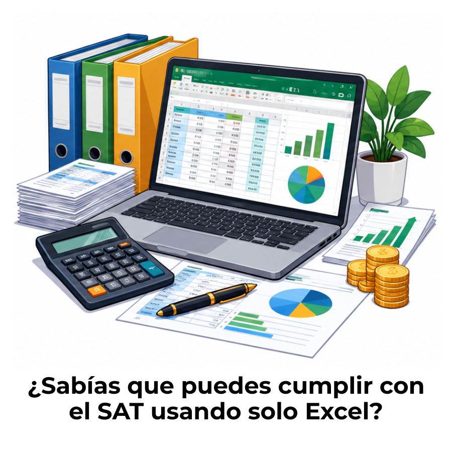 Cómo llevar contabilidad electrónica con Excel