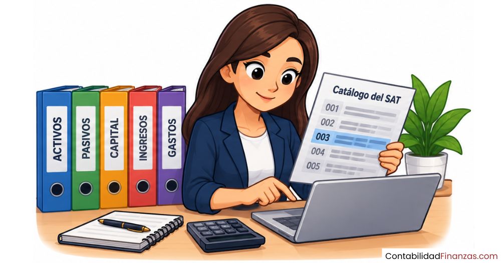 asignar el código agrupador del SAT
