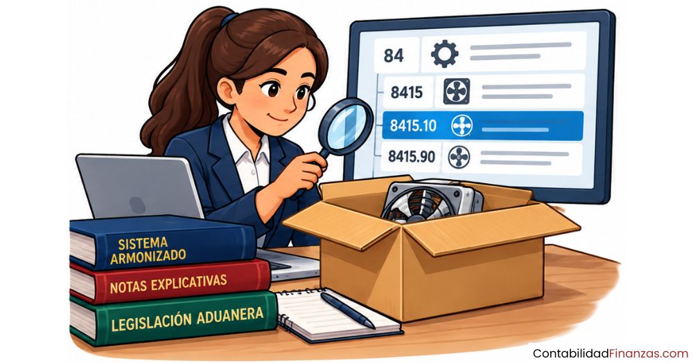 clasificación arancelaria de mercancías importadas