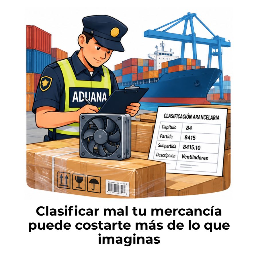 clasificación arancelaria de mercancías