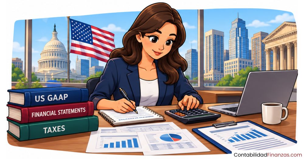 cómo funciona la contabilidad en Estados Unidos