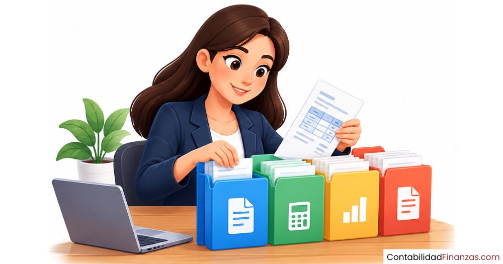 cómo se organiza un archivo electrónico