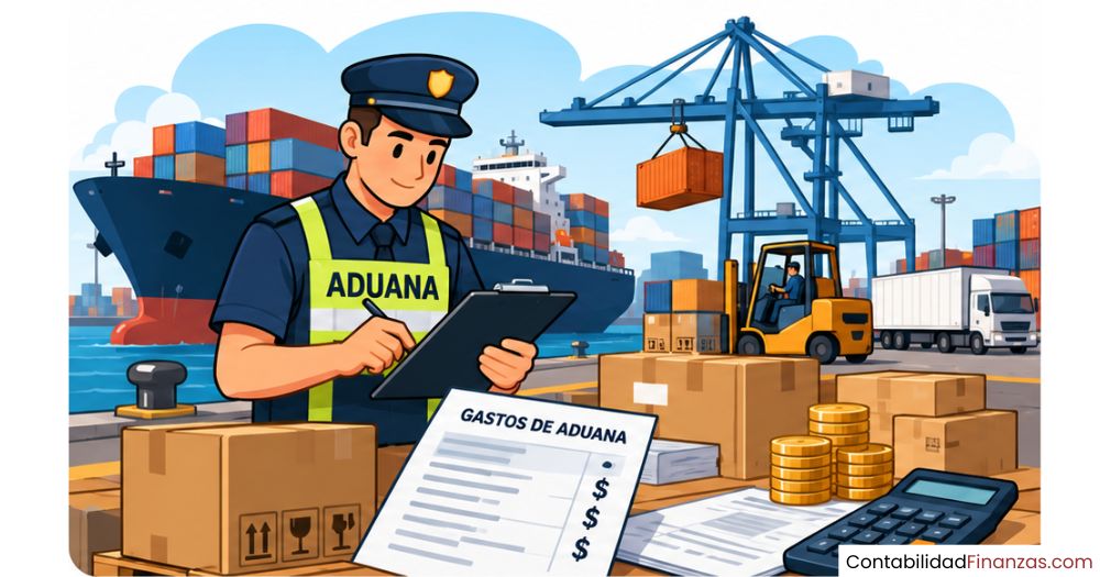 cómo tributan los gastos de aduana en una empresa