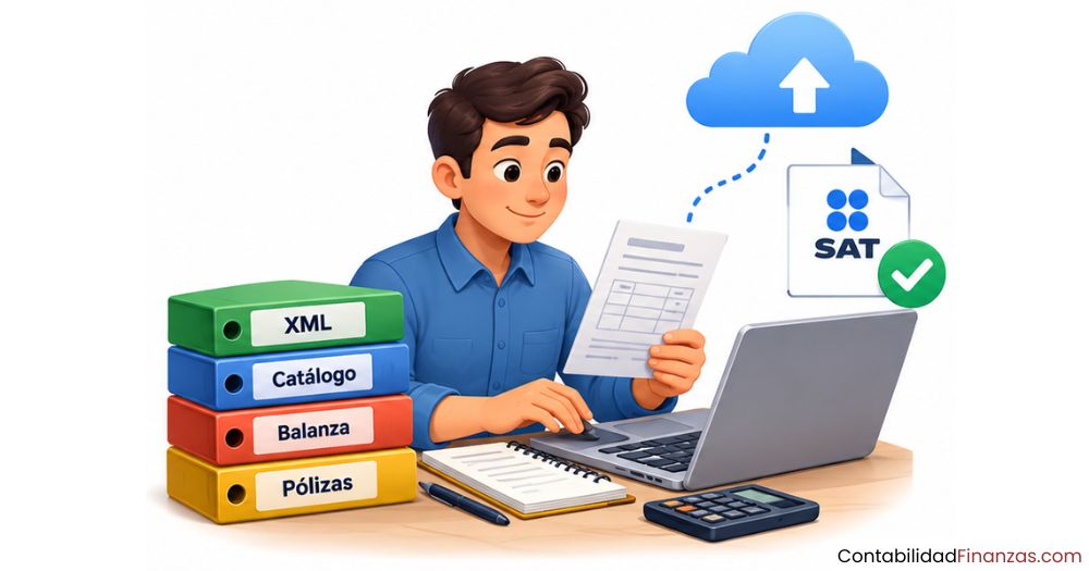 cómo y cuándo enviar la contabilidad electrónica