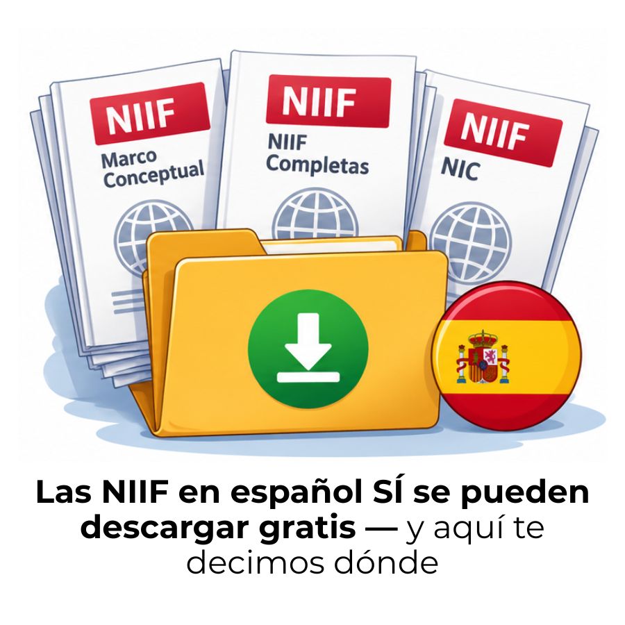 dónde descargar las NIIF oficiales en español