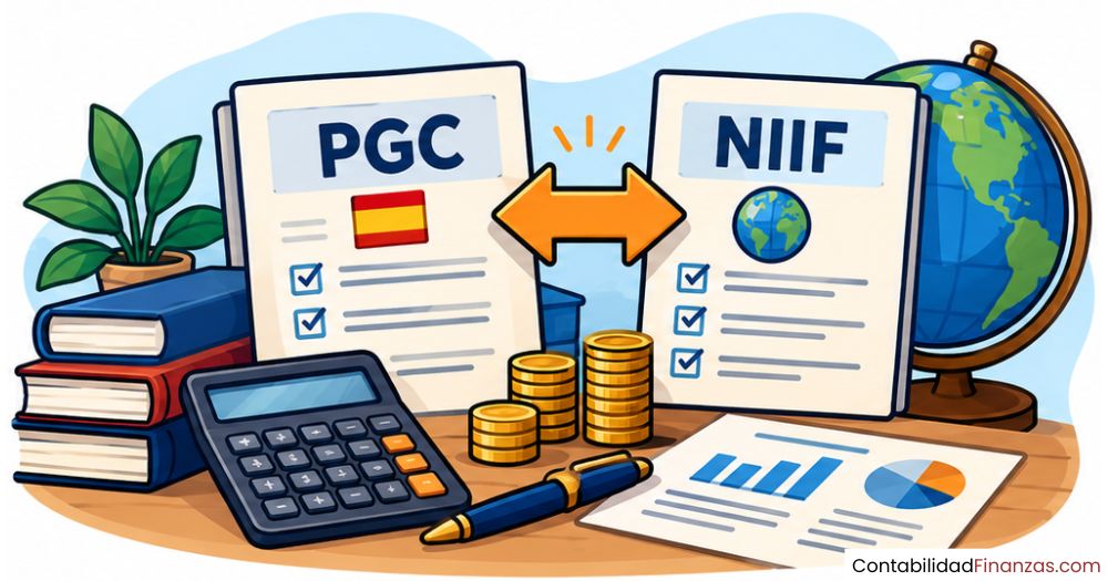 diferencias entre el PGC y las NIIF