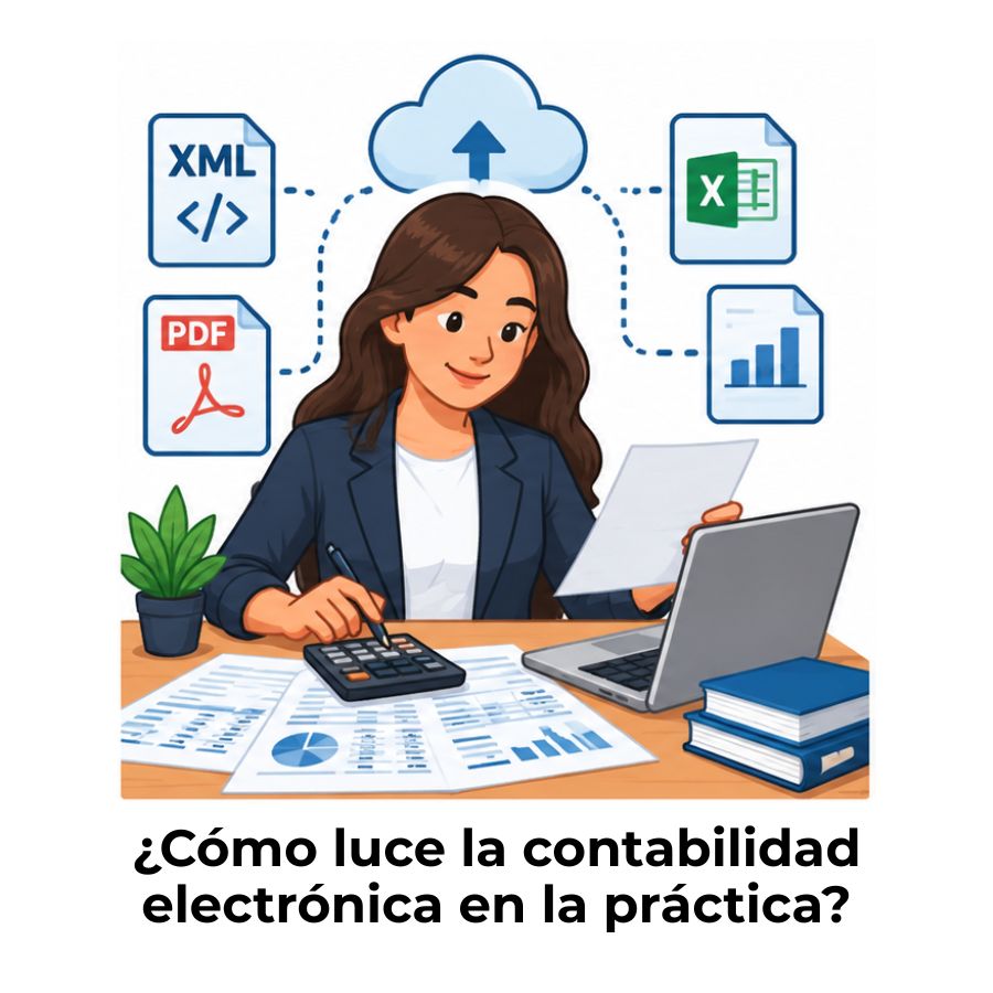 ejemplo práctico de contabilidad electrónica