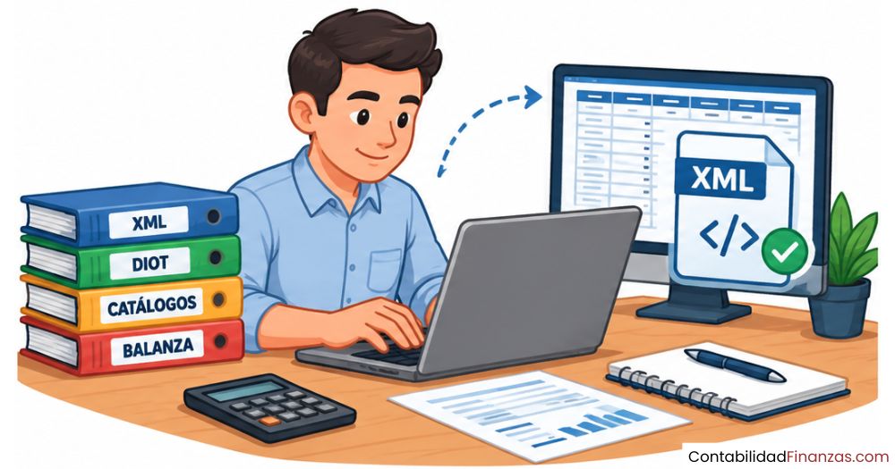ejemplo práctico de contabilidad electrónica