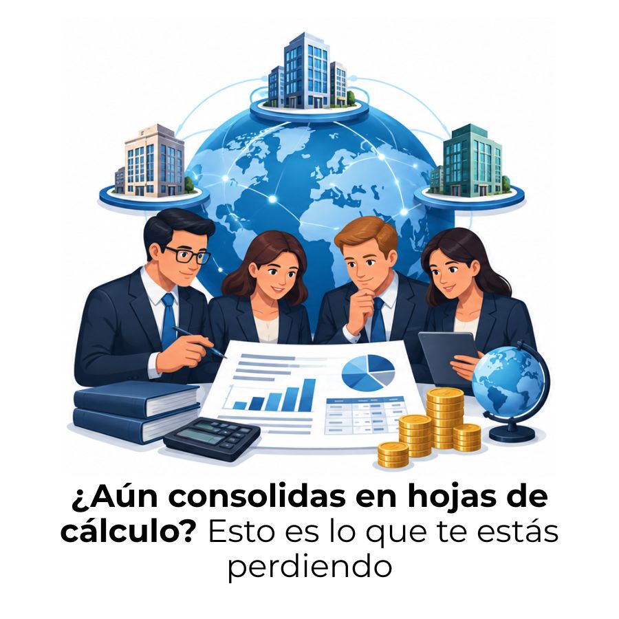 software de consolidación de grupos