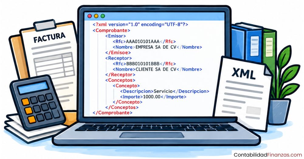 estructura de un XML
