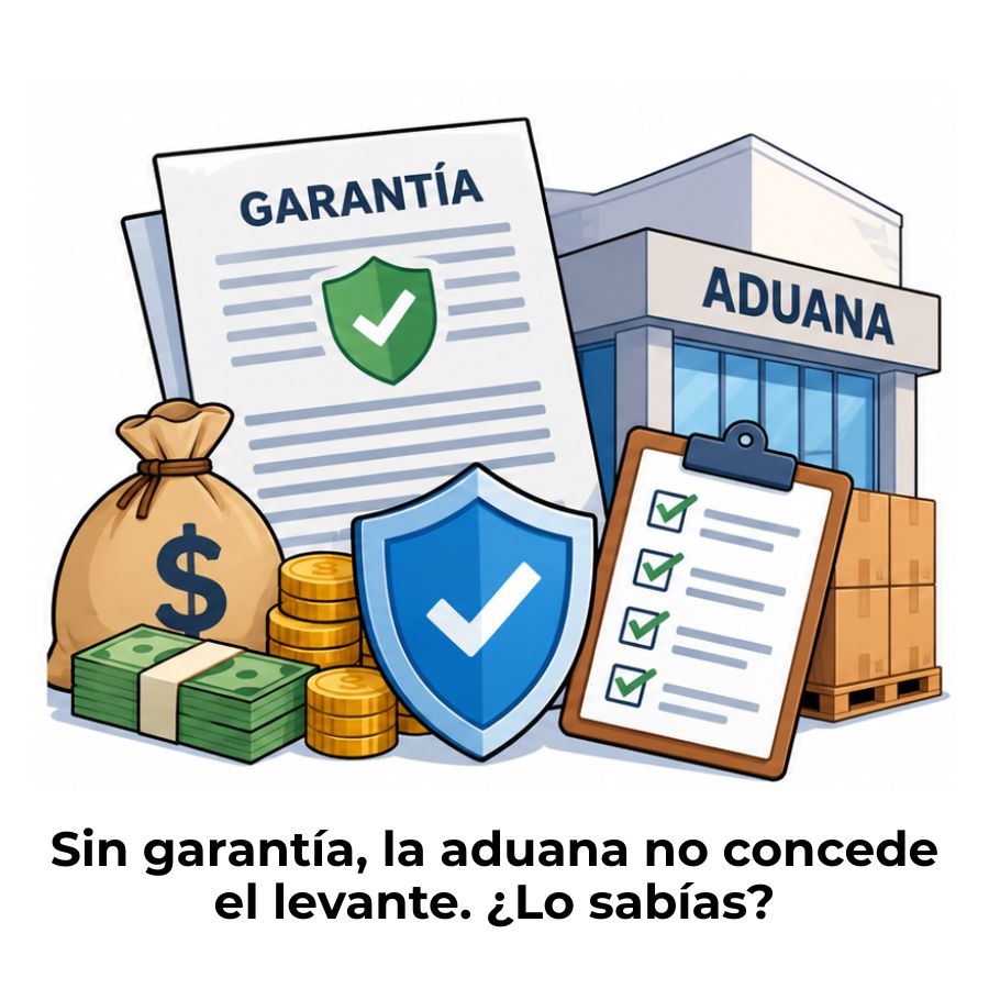 garantías aduaneras para el régimen de perfeccionamiento activo