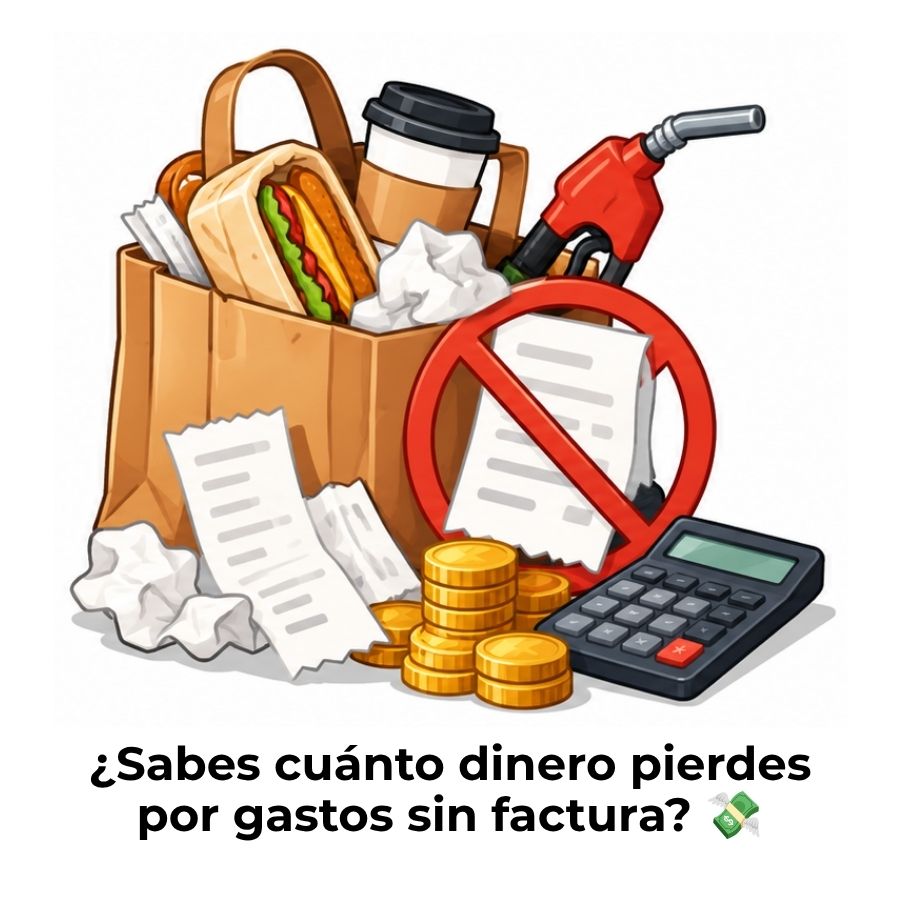 gastos sin factura en contabilidad