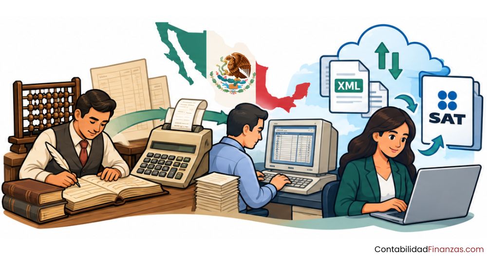 historia de la contabilidad electrónica en México