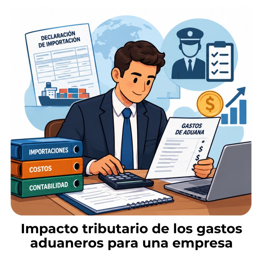 impacto tributario de los gastos aduaneros para una empresa