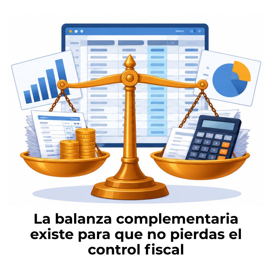 la balanza complementaria en contabilidad electrónica