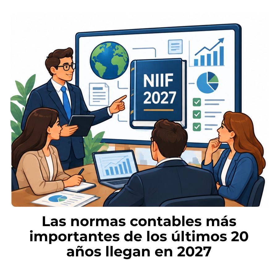 las nuevas NIIF que entran en vigor en 2027