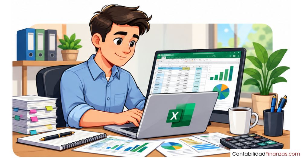 llevar una contabilidad electrónica con Excel