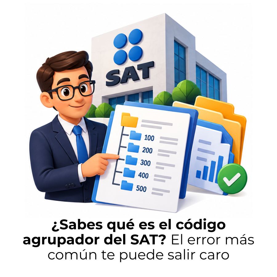 código agrupador del SAT