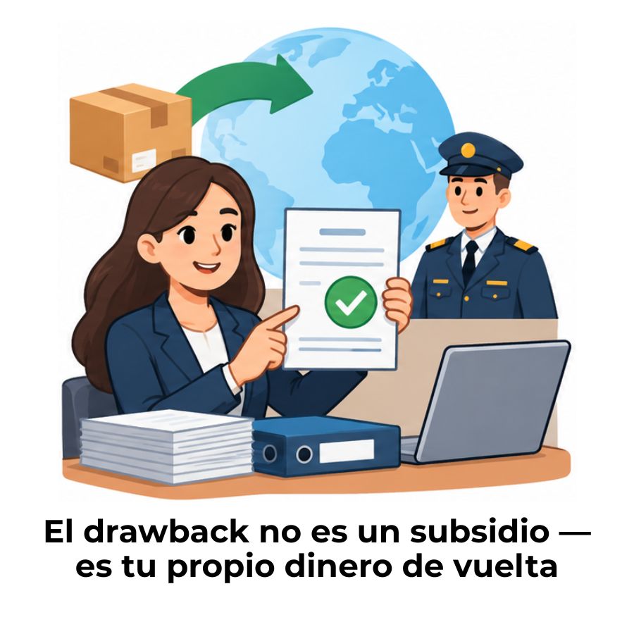 qué es el drawback en comercio exterior
