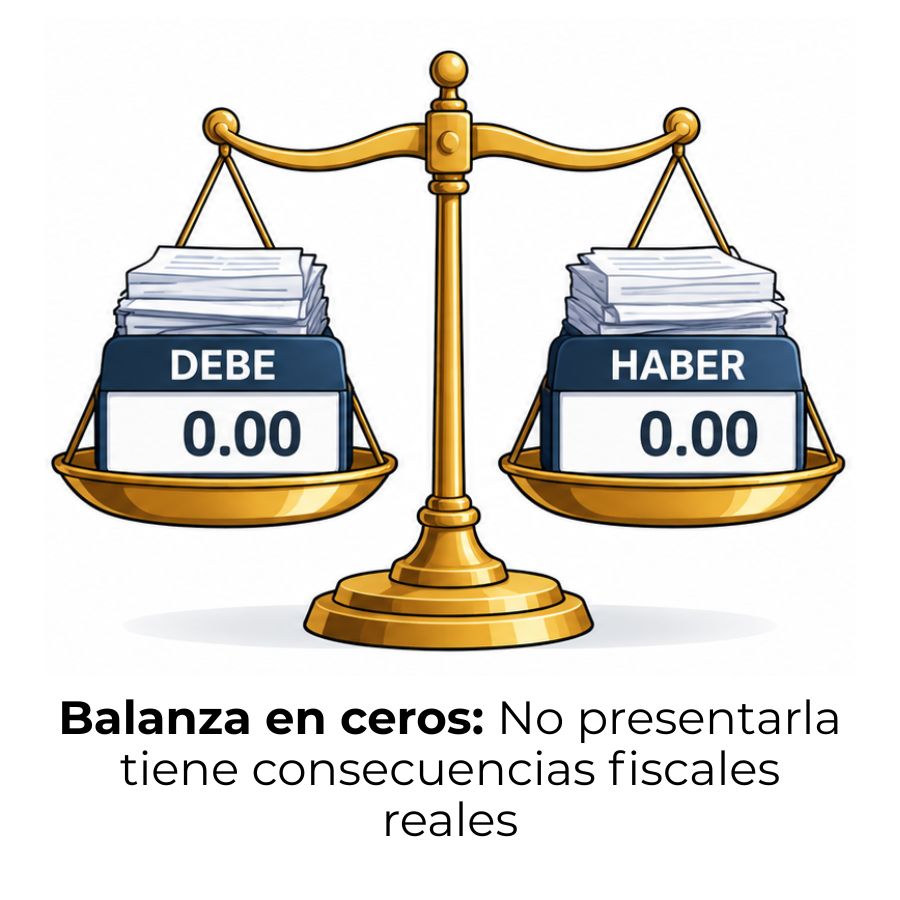 qué es la balanza en ceros