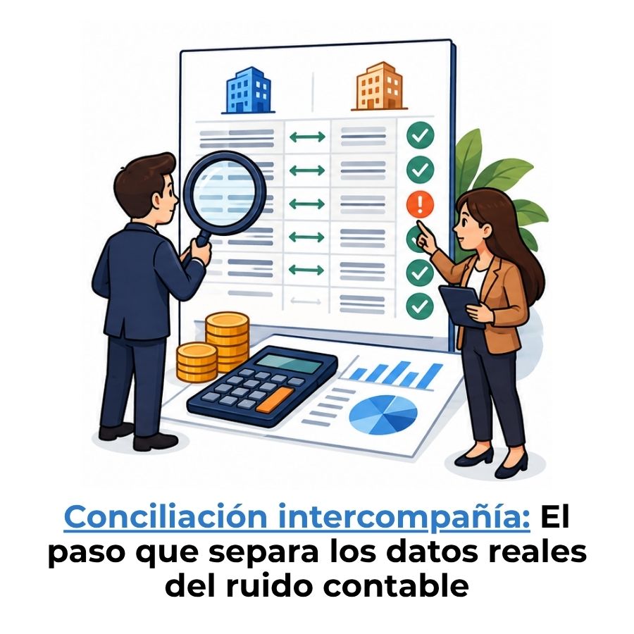 qué es la conciliación intercompañía