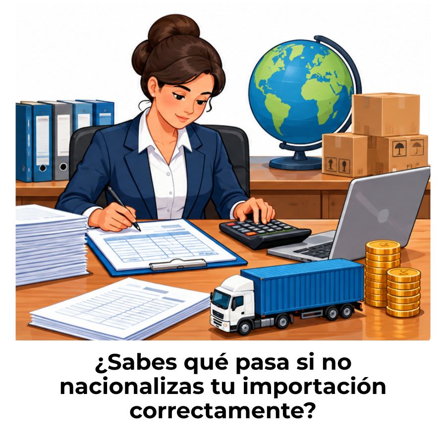 nacionalización de mercancías