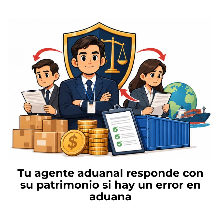 qué es la responsabilidad solidaria del agente aduanal