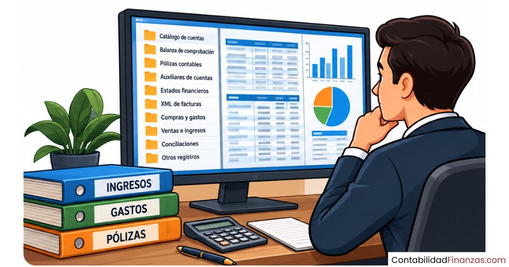 qué información ve Hacienda en la contabilidad electrónica