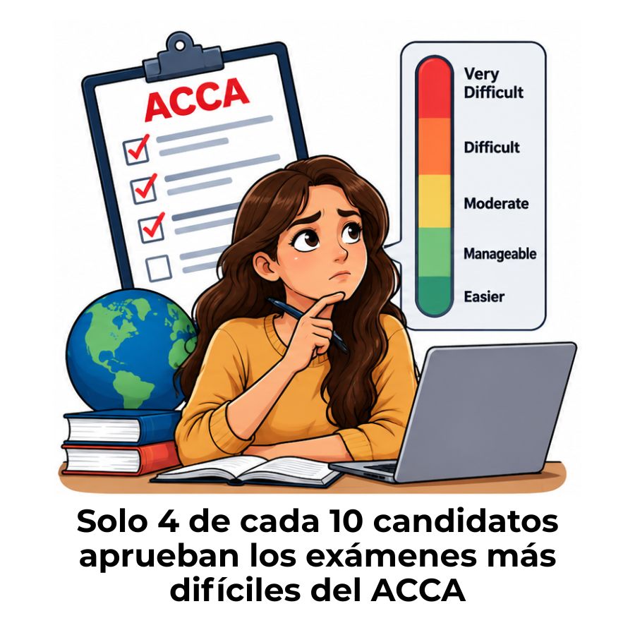 qué tan difícil es el examen ACCA