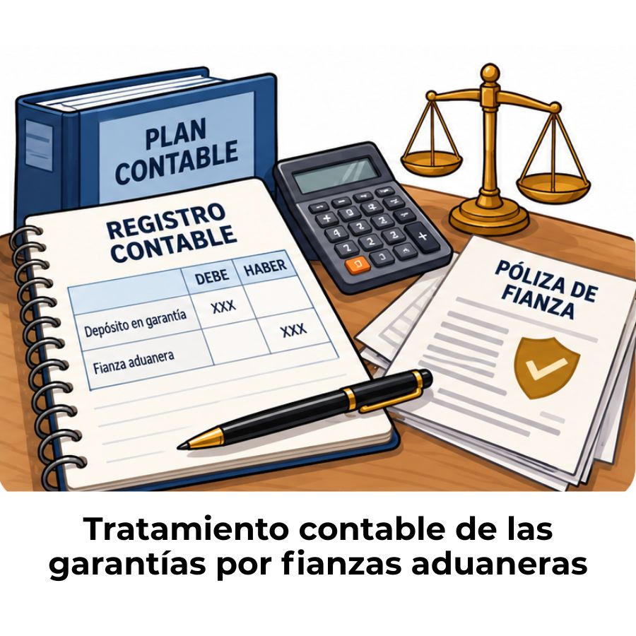 registro contable de una fianza aduanera