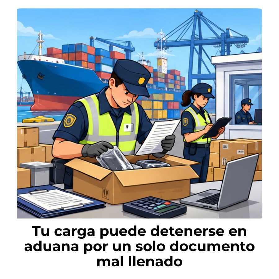 revisión aduanera en origen y en destino