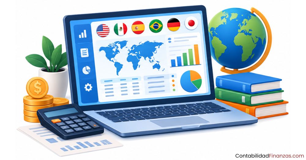 software contable para varios países