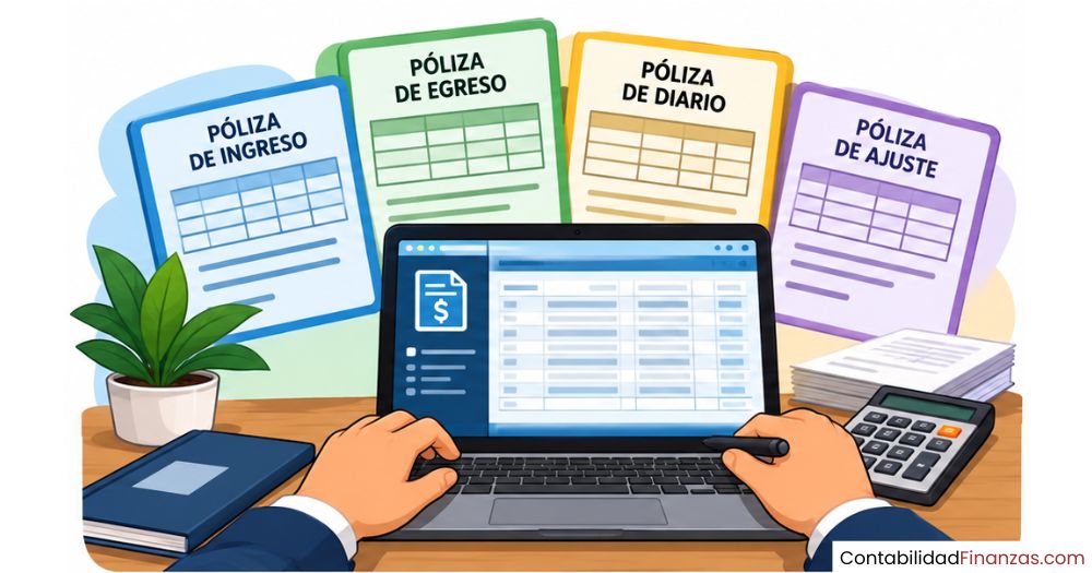 tipos de pólizas en la contabilidad