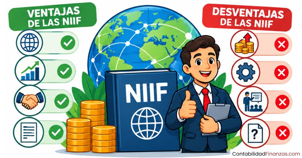 ventajas y desventajas de las niif